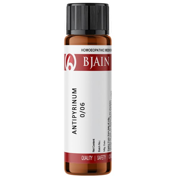 Bjain Antipyrinum Globules 0/6 LM pack
