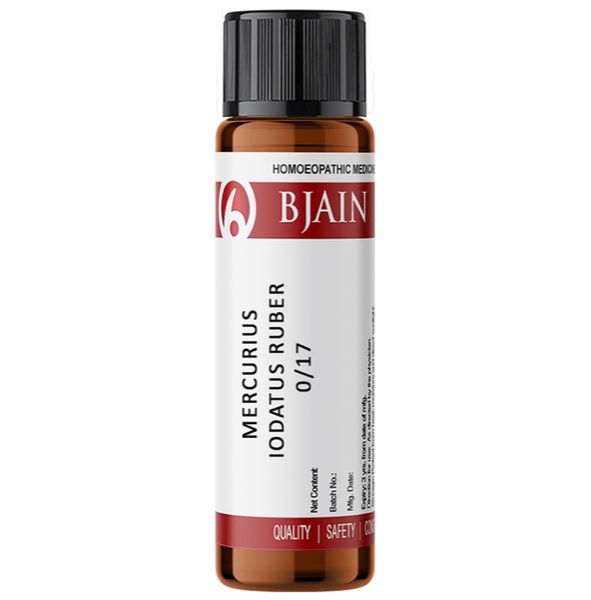 Bjain Mercurius Iodatus Ruber Globules 0/17 LM pack