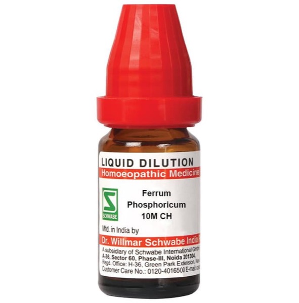 Dr Willmar Schwabe India Ferrum Phosphoricum Dilution 10M CH pack