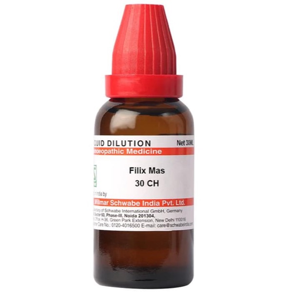 Dr Willmar Schwabe India Filix Mas Dilution 30 CH pack
