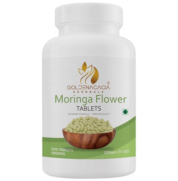 Goldenacacia Herrbals Moringa Flower 1000mg Tablet pack
