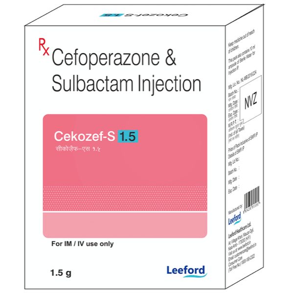 Cekozef-S 1.5 Injection pack