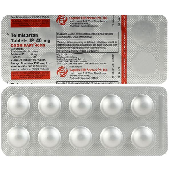 Cognisart 40mg Tablet pack