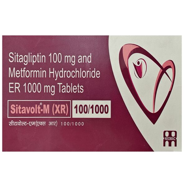 Sitavolt-M (XR) 100/1000 Tablet pack