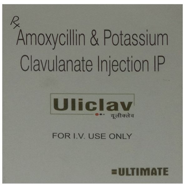 Uliclav Injection pack