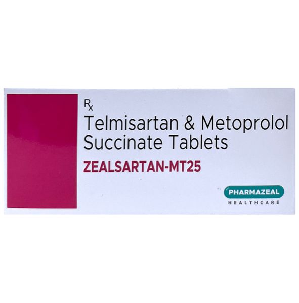 Zealsartan-MT 25 Tablet pack