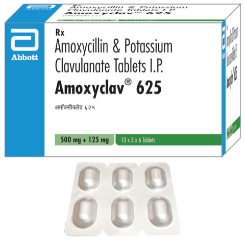 Amoxyclav 625 (6s) pack