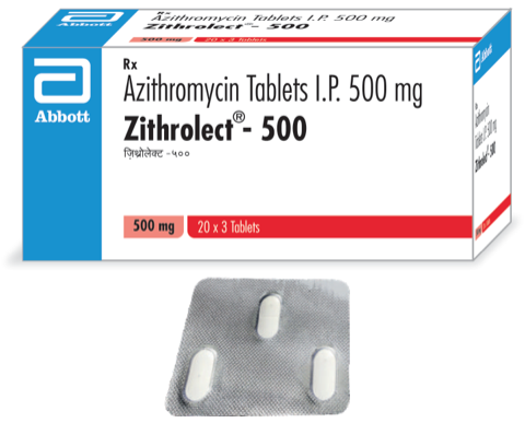 Zithrolect - 500 (3s) pack