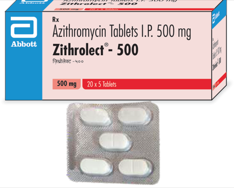 Zithrolect - 500 (5s) pack