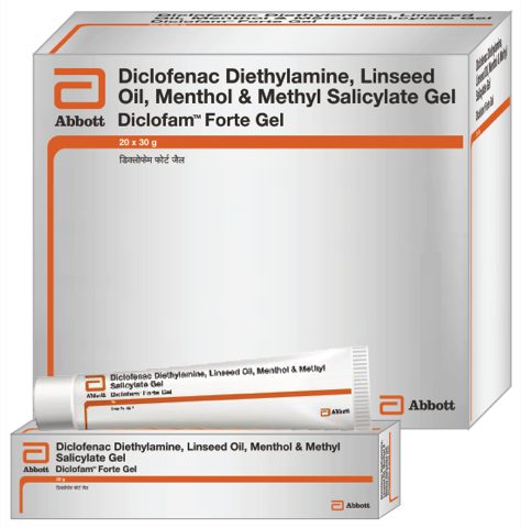 Diclofam Forte Gel pack
