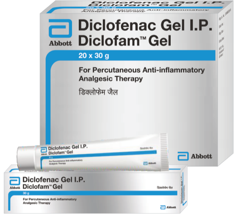 Diclofam Gel pack