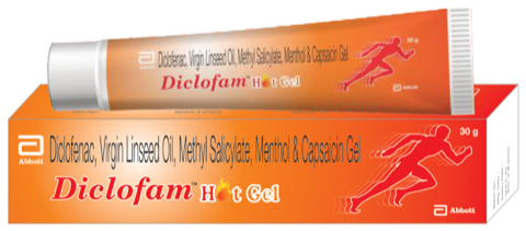 Diclofam Hot Gel pack