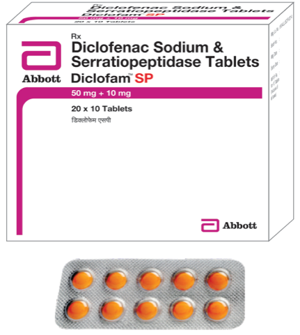 Diclofam SP pack